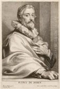 Petrus De Ioden. Ant. Van Dyck Pinxit by Sir Anthony Van Dyck