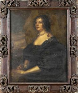 Portrait Of Diana Cecil, Countess Of Oxford by Sir Anthony Van Dyck