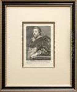 Portrait Of Franciscus Frank by Sir Anthony Van Dyck