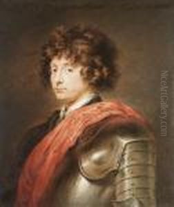 Portrait D'homme Cuirasse En Buste