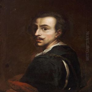 A Self-portrait Of The Flemish Painter Anthony Van Dyck by Sir Anthony Van Dyck