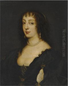 Portrait Of Queen Henrietta Maria