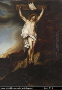 Cristo En La Cruz by Sir Anthony Van Dyck