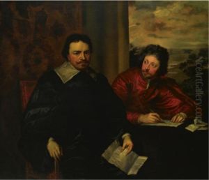 Thomas Wentworth, 1st Earl Of Strafford (1593-1641), With Sirphilip Mainwaring