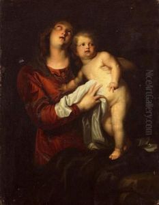 La Vierge A L'enfant by Sir Anthony Van Dyck