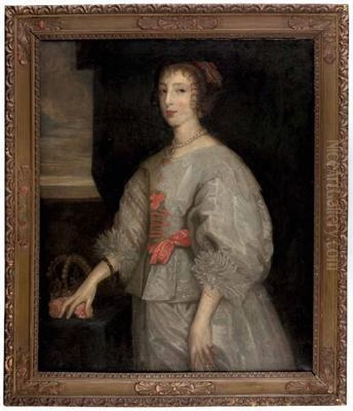 Dreiviertelportrait Von
Henriette Maria, Konigin Von England,gemahlin Von Konig Karl I. Von
England - view 1