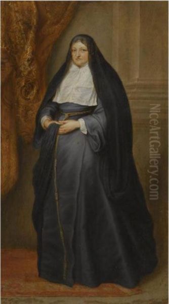 Portrait Of The Infanta Isabel Clara Eugenia, Full Length, Wearinga Nun's Habit - view 1