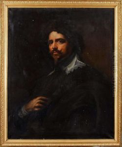 Portratt Av Adling Med Pipskagg by Sir Anthony Van Dyck