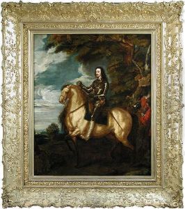 Charles I On Horseback by Sir Anthony Van Dyck