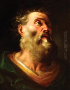 Portrait Of An Apostle by Sir Anthony Van Dyck