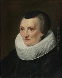 Portrait Of Geertruide De Jode, Wife Of Jan De Wael