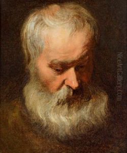 Studio Di Testa D""""uomo Barbuto by Sir Anthony Van Dyck