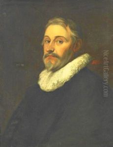 Half Portrait Of An Old Man With Mill-collar