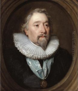 Portrait Of Richard Weston, Earl Of Portland (1577-1635) by Sir Anthony Van Dyck