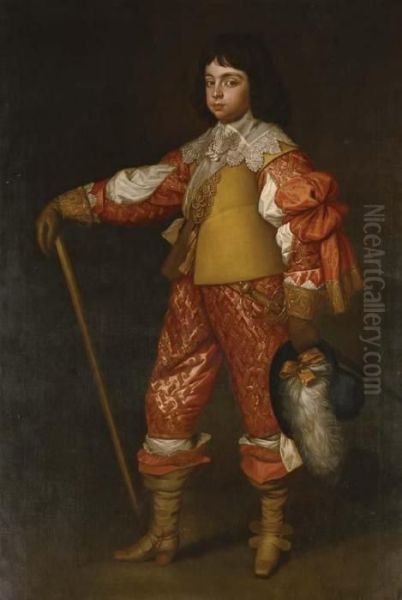 Portrait Of Charles, Prince Of Wales (1630-85), Later King Charles Ii - view 1