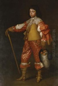 Portrait Of Charles, Prince Of Wales (1630-85), Later King Charles Ii