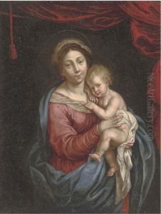 The Virgin And Child by Sir Anthony Van Dyck