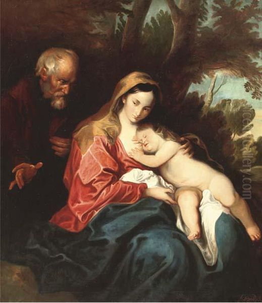 The Rest On The Flight Into Egypt - view 1
