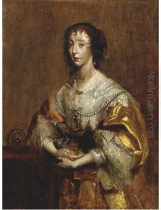Portrait Of Queen Henrietta Maria Portrait Of Queen Henrietta Maria
