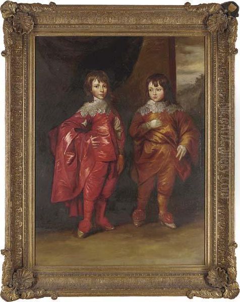 2nd Duke Of Buckingham (1627-1687), And His Brother Lord Francis Villiers (1629-1648) - view 1