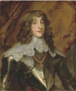 Portrait Of A Gentleman by Sir Anthony Van Dyck