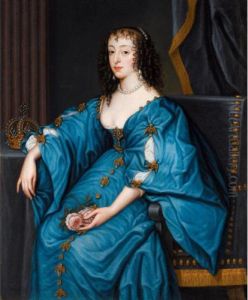 Portrait Of Queen Henrietta Maria Portrait Of Queen Henrietta Maria