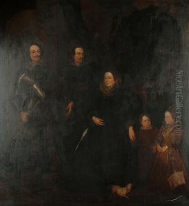 Portrait Of The Lomellini Family by Sir Anthony Van Dyck