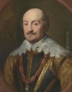 Portrait Of Johann Viii. "the Younger", Count Of Nassau-siegen by Sir Anthony Van Dyck