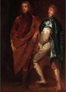 Double Portrait Of Lord John
Stuart With His Brother, Lord Bernard Stuart, Later Earl Of Lichfield by Sir Anthony Van Dyck
