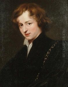 A Self Portrait Of The Artist by Sir Anthony Van Dyck