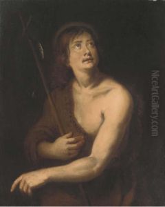 Saint John The Baptist by Sir Anthony Van Dyck