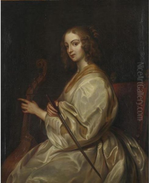 Portrait Of A Young Woman Musician - view 1