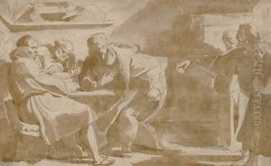 The Calling Of Saint Matthew by Sir Anthony Van Dyck