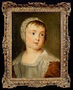 A Portrait Of A Girl In A Bonnet