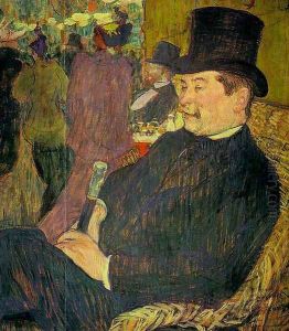 Portrait of Monsieur Delaporte at the Jardin de Paris 1893