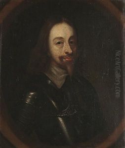 Portrait Bust Length Of King Charles I, Wearing Armour by Sir Anthony Van Dyck