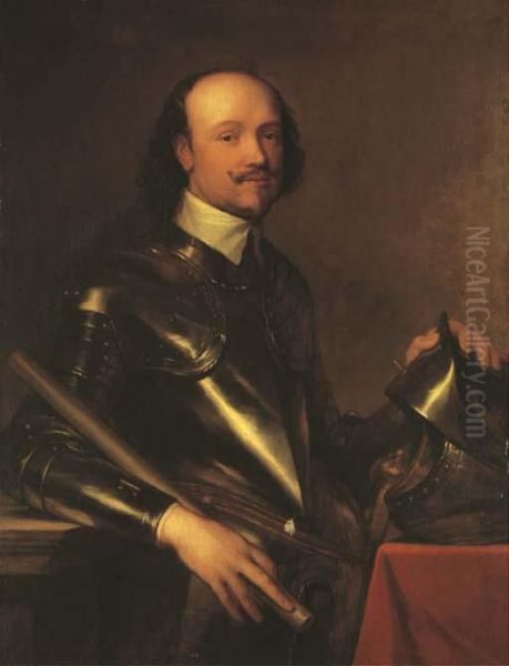 Portrait De Sir Kenelm Digby En Armure - view 1