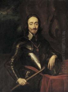 Portrait Of King Charles I by Sir Anthony Van Dyck