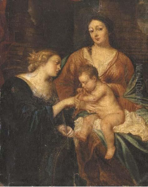 The Mystic Marriage Of Saint Catherine Of Alexandria - view 1