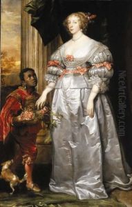 Portrait Of A Lady by Sir Anthony Van Dyck