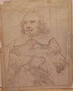 Portrait Of A Gentleman by Sir Anthony Van Dyck