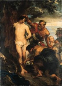 Saint Sebastian Prepared For Martyrdom by Sir Anthony Van Dyck