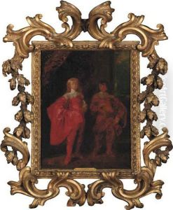 Lord George And Francis Villiers by Sir Anthony Van Dyck
