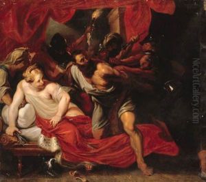 Samson And Delilah by Sir Anthony Van Dyck