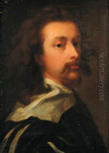 Portrait Of The Artist, Bust-length by Sir Anthony Van Dyck