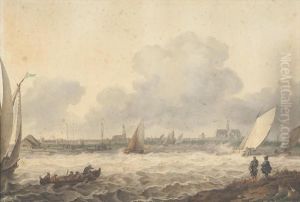 Hollandische Flusslandschaft by Allart Van Everdingen