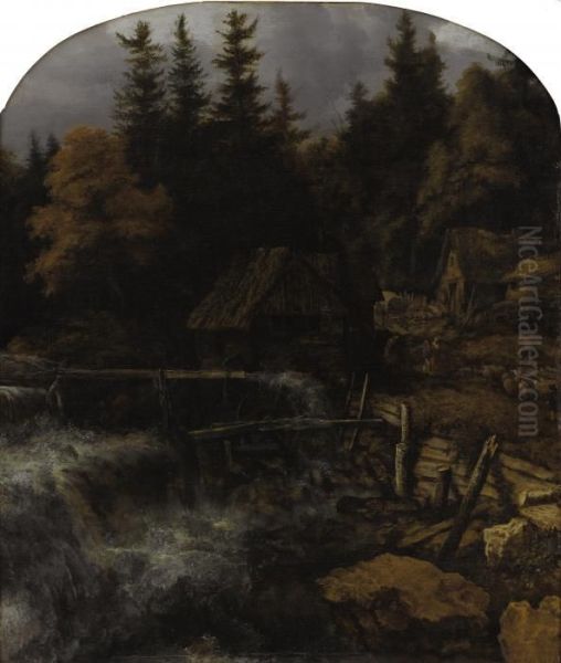 Watermill In A Rocky Landscape - view 1