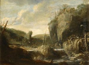 Barren Landscape by Allart Van Everdingen