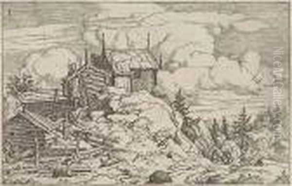 Everdingen
 Group Of 5 Etchings. - view 1