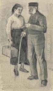 Oude Man En Vrouw